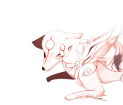 amaterasu (ookami) from ookami (game) by izusetsu