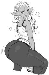 elf-san wa yaserarenai. fan art