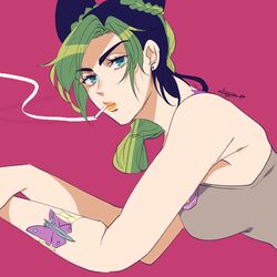 kuujou jolyne from jojo no kimyou na bouken by kogatarou