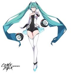 hatsune miku from vocaloid