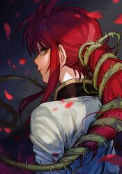 kurama from yuu yuu hakusho by hankuri