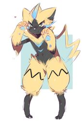 zeraora from pokemon by fredek666