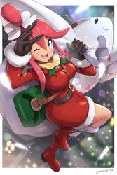 skyla (pokemon) from christmas by gonzarez