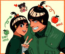 might guy from naruto (series) by m0 mo momo