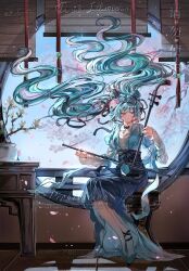 hatsune miku from vocaloid