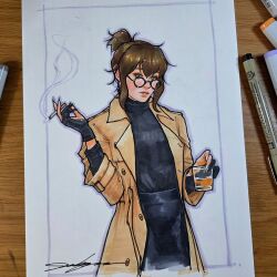 yofukashi no uta fan art