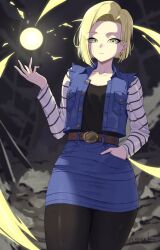 android 18 from dragon ball