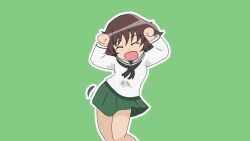 akiyama yukari from girls und panzer