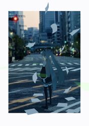 hatsune miku from vocaloid