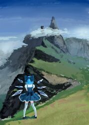 cirno from touhou by thefatum