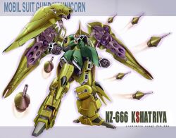 kshatriya from gundam by asagi yoshimitsu