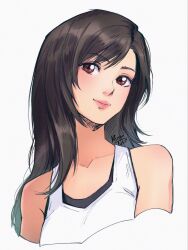tifa lockhart from final fantasy by kuroiitulip
