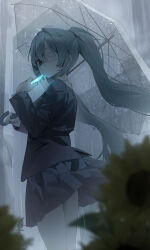 hatsune miku from monitoring (vocaloid)