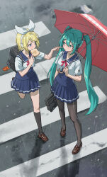 hatsune miku from vocaloid