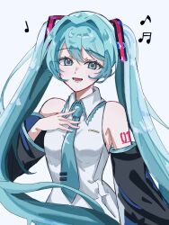 hatsune miku from vocaloid