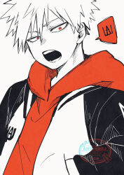 bakugou katsuki from boku no hero academia