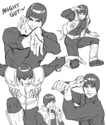 might guy from naruto (series) by m0 mo momo