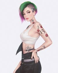 cyberpunk 2077 fan art
