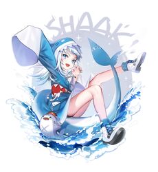 bloop (gawr gura) from hololive