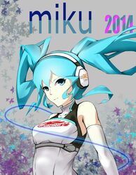 hatsune miku from vocaloid