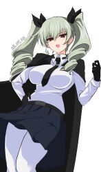 anchovy (girls und panzer) from girls und panzer by aikir (jml5160)