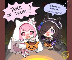haru urara (umamusume) from halloween by shibedraws