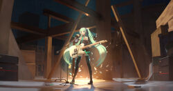hatsune miku from vocaloid