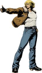terry bogard from fatal fury by ogura eisuke