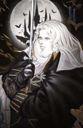 alucard (castlevania) from castlevania: symphony of the night by kowai (iamkowai)