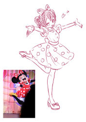 minnie mouse from disneyland by aoiyuuna 811