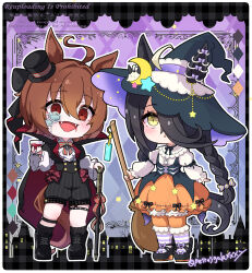 agnes tachyon (umamusume) from halloween by peteron