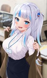 gawr gura from hololive by pn (wnsl216)