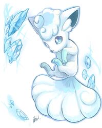 alolan vulpix from pokemon