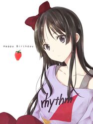 akiyama mio from k-on! by kuroshima nana
