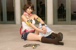 yuna from final fantasy