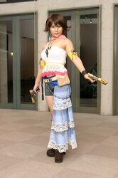 yuna from final fantasy