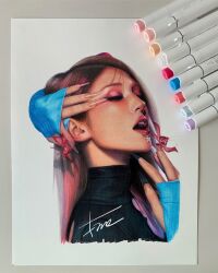 k-pop fan art