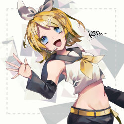 kagamine rin from vocaloid by limogesa