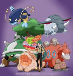 camerupt from pokemon by wolfspiderlex