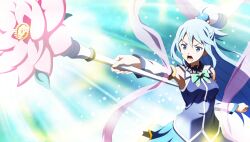 aqua (konosuba) from kono subarashii sekai ni shukufuku wo!