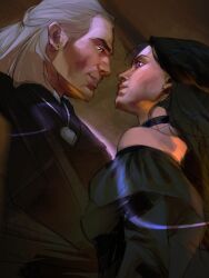geralt of rivia from the witcher (series)
