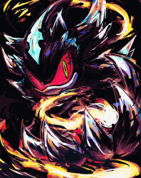 mephiles the dark from sonic (series) by spacedawgspace