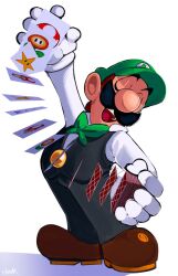 luigi from super mario bros.