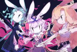 rabbit and steel fan art