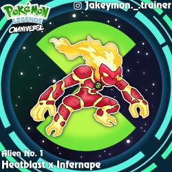 heatblast from ben 10