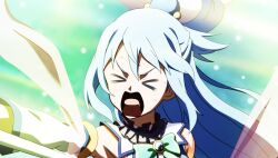 aqua (konosuba) from kono subarashii sekai ni shukufuku wo!