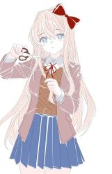 sayori (doki doki literature club) from doki doki literature club
