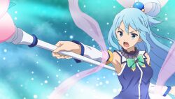 aqua (konosuba) from kono subarashii sekai ni shukufuku wo!