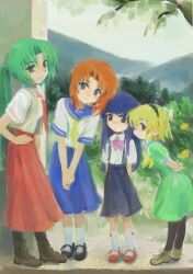 furude rika from higurashi no naku koro ni