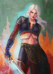 ciri from the witcher (series)